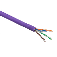 ACT XS6003 Netzwerkkabel Violett 305 m Cat6 U/UTP (UTP)