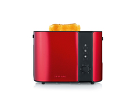 Severin AT 2217 toaster 2 slice(s) 800 W Black, Red