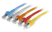 Dätwyler Cables Cat. 6a RJ45 - RJ45 0.5m networking cable Yellow Cat6a S/FTP (S-STP)