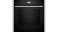 Neff N 70 B54CR71N0B oven 71 L A+ Black, Stainless steel