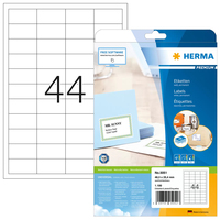 HERMA Labels Premium A4 48.3x25.4 mm white paper matt 1100 pcs.