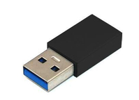 Microconnect USB3.0ACF tussenstuk voor kabels USB A USB C Zwart