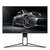 AOC Porsche PD27S LED display 68,6 cm (27") 2560 x 1440 pixelek Quad HD LCD Fekete, Szürke