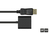 Alcasa DP-AD11 Videokabel-Adapter 2 m DisplayPort VGA (D-Sub) Schwarz