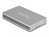 DeLOCK 42018 storage drive enclosure SSD enclosure Silver M.2