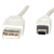 Value 11.99.8708 USB kábel 0,8 M USB 2.0 USB A Mini-USB B Fehér