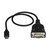 StarTech.com USB C naar Seriële Adapter Kabel 40cm - USB Type C naar RS232 (DB9) Converter - USB-C Seriële Kabel voor PLCs, Scanners, Printers - M/M - Windows/Mac/Linux