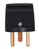 Microconnect GRUEDBSPS adapter wtyczek zasilających Czarny