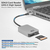 ACT USB-C kaartlezer voor SD en micro SD, SD 4.0 UHS-II