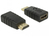 DeLOCK 63320 cambiador de género para cable 1 x HDMI-A 19 pin Negro