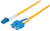 Intellinet 473729 cavo a fibre ottiche 5 m LC SC OS2 Giallo