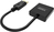 Vision TC-DPVGA/BL adaptador de cable de vídeo DisplayPort VGA (D-Sub) Negro