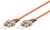 Microconnect FIB222025-2 InfiniBand/fibre optic cable 25 m SC OM2 Orange