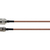 Ventev RGS142NMNF-2 coaxial cable 0.6 m RG-142P Brown