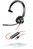 POLY 3310 Headset Bedraad Hoofdband Oproepen/muziek USB Type-A Zwart