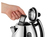 Dualit Lit Jug electric kettle 1.5 L 3000 W Black, Stainless steel