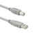 Qoltec 50395 cable USB 1 m USB 2.0 USB A USB B Gris