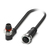 Phoenix Contact 1224229 sensor/actuator cable 1.5 m M12 Black