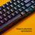 HyperX Alloy Origins 65 – Tastiera da gaming meccanica – Rosso HX (layout USA)