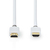 Nedis CVBW34000WT15 cable HDMI 1,5 m HDMI tipo A (Estándar) 3 x HDMI Type A (Standard) Blanco