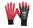 Cimco 141243 beschermende handschoen Werkplaatshandschoenen Zwart, Rood 2 stuk(s)