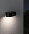 Paulmann 94571 iluminación al aire libre Aplique de pared para exterior Bombilla(s) no reemplazable(s) LED Negro