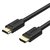 UNITEK Y-C138M câble HDMI 2 m HDMI Type A (Standard) Noir