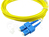 BlueOptics SFP3132BU7.5MX Glasfaserkabel 7,5 m LC SC G.657.A1 Gelb