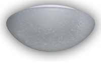 LED Deckenleuchte / Deckenschale rund, Glas PERGAMENT Ø 20cm