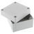 Fibox ABS Gehäuse Grau Außenmaß 100 x 100 x 75mm IP66, IP67