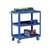 Works 3-Tier Trolley Blue (W500 x D820 x H900mm 150kg Capacity) 329946