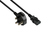 kabelmeister® Netzkabel England/UK Netz-Stecker Typ G (BS 1363) an C13 (gerade), 10A, ASTA, schwarz,