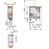 Leiterplattenklemme, 1-polig, RM 10 mm, 0,75-16 mm², 76 A, Push-in Käfigklemme,