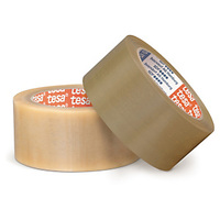 Tesa-Packband transparent 50 mm x 66m - 3 Rollen