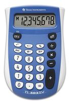 Ti-503 Sv Calculator Pocket Display Blue, Grey