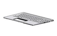 Top Cover W Kb Nsv Fpr Bl Uk L19195-031, Housing base + keyboard, UK English, Keyboard backlit, HP, Pavilion 14 Einbau Tastatur