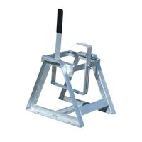 Tilting canister stand