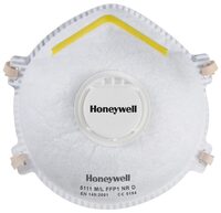 Atemschutzmaske Honeywell 5111FFP1D, Gr.M/L, mit AtemventilVE 20 Stück