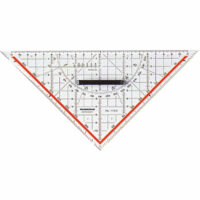 Geometrie-Dreieck 25cm mit Griff