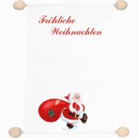 Gutschein Idee & Stil -Weihnachtsmann- A6