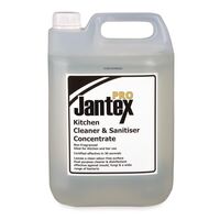 Jantex Pro Kitchen Cleaner & Sanitiser Concentrate Kills 99% of Bacteria - 5 L