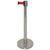 Bolero Strap Barrier in Red Stainless Steel for Channelling Queues 965 x 345 mm