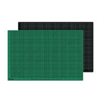 Normalansicht - Ecobra Profi-Cutting-Mat, 3 mm, beidseitig bedruckt, grün/schwarz, 90 x 60 cm, 5-lagig