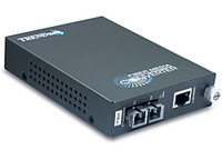 TRENDnet TFC-1000S20 FiberConv. 20KM 1000Base-T to 1000Base-FX Single Mode SC