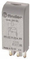 Finder EMV-Modul, LED + Freilaufdiode 99.02.9.060.99 28-60VDC