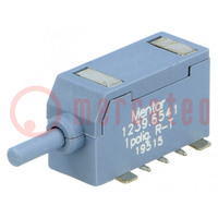 Przełącznik: przyciskany; Poz: 2; SPDT; 0,5A/60VAC; 0,5A/60VDC