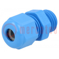 Cable gland; M12; 1.5; IP68; polyamide; blue; UL94V-0; HSK-K