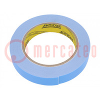 Tape: fixing; W: 19mm; L: 5m; white; Tape material: PE foam