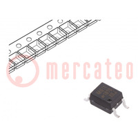 Photocoupleur; SMD; Ch: 1; OUT: porte; 3,75kV; SO5; 15kV/μs