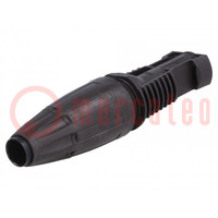 Connector: solar; male; 4÷6mm2; with contacts; push-in; 5.5÷7.5mm